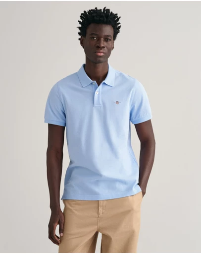 Gant - Regular Fit Shield Piqué Polo Shirt