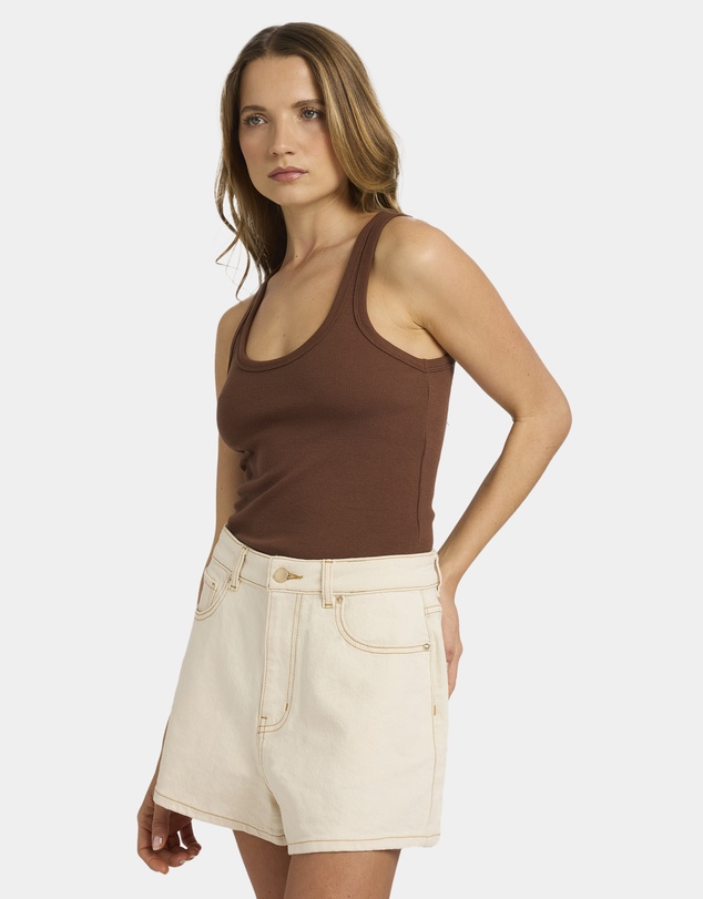 Roxy - Womens Base Rib Tank Top