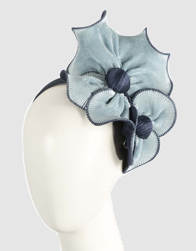 Max Alexander - Blue Racing Fascinator