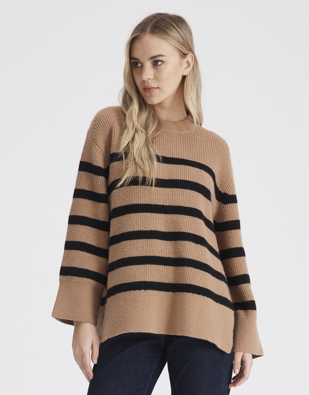 Everly Collective - Vancouver Striped Knit