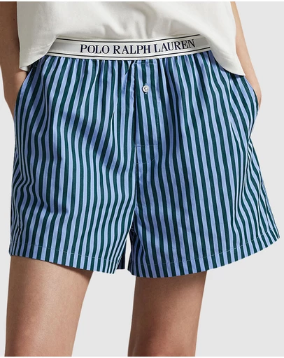 Polo Ralph Lauren - Shirting Stripes Cotton Boxer Short