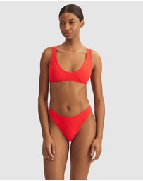 Polo Ralph Lauren - Logo Jacquard High Leg Bikini Bottom