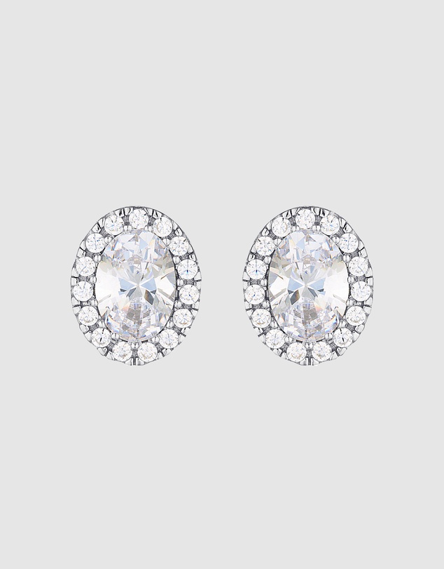 Georgini - Oval Halo Stud