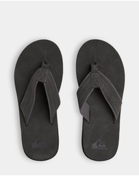 Quiksilver - Mens Carver Nubuck Thongs
