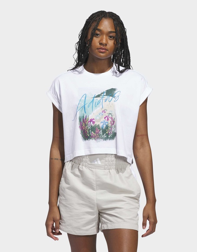 adidas Sportswear - SUMMER ROMANCE GRAPHIC T-SHIRT Womens