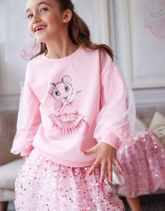 Rock Your Kid - Claris the Mouse Sweatshirt