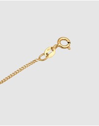 Elli Jewelry - Necklace Kids Heart Pendant Cute with Enamel Pink in 925 sterling silver gold plated