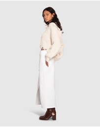 Belle & Bloom - Can't Forget You Denim Midi Skirt
