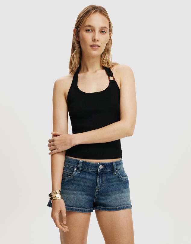 Cotton On - Knit Halter Tort Ring