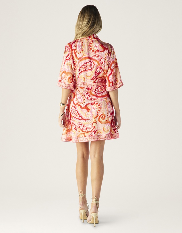 MOS The Label - Serena Print Mini Dress