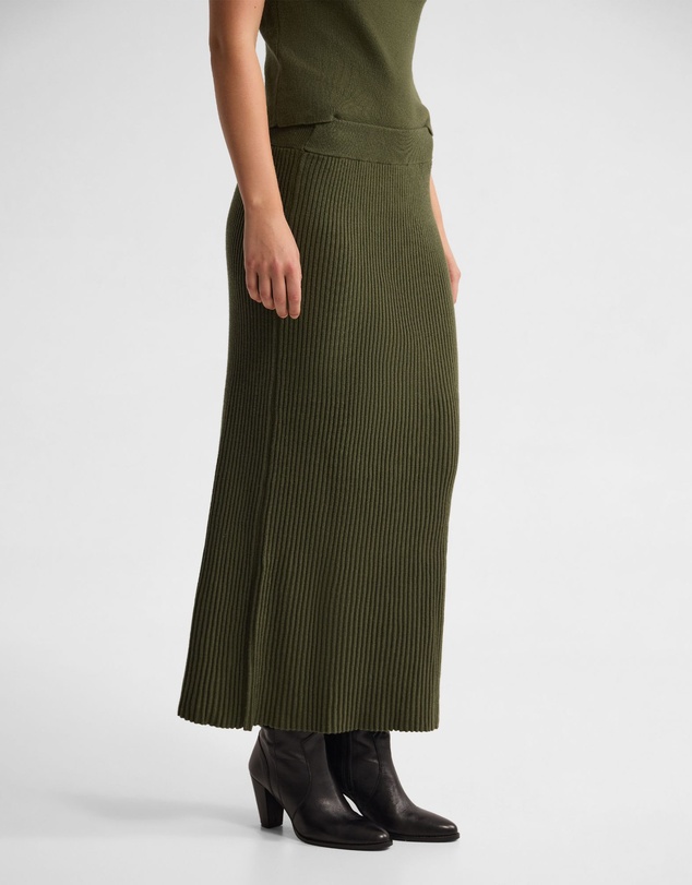 Oxford - Belle Rib Knitted Skirt