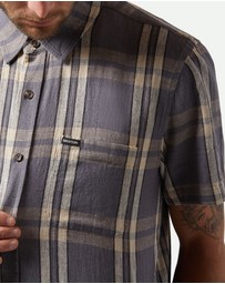Brixton - Charter Linen Blend Short Sleeve Shirt