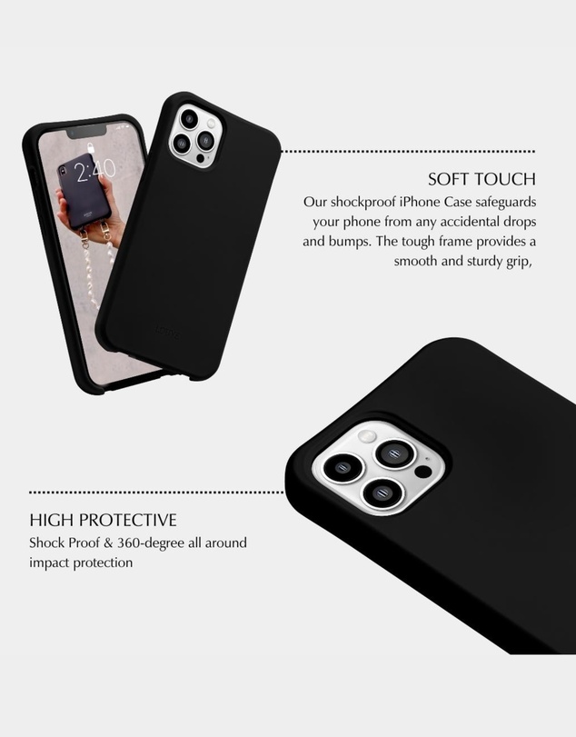 LOUVE COLLECTION - Le Cafe Noir Phone Case + Bodi Pearl & Aventurine Wristlet