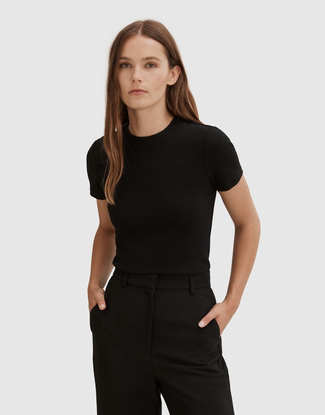 Country Road - Australian Cotton Blend Fitted T-shirt