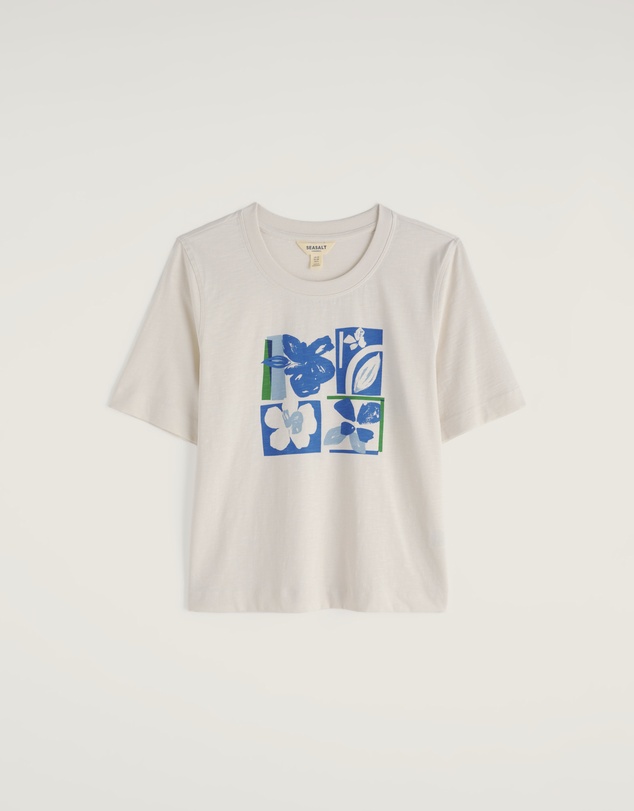 Seasalt - Seasalt Cornwall White Copseland T-Shirt