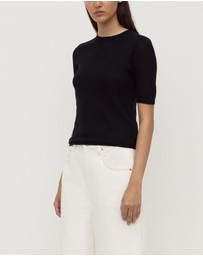 Assembly Label - Mina Silk Knit Tee