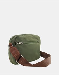 Pierre Cardin - Pierre Cardin RFID Anti-Theft Nylon Crossbody Bag