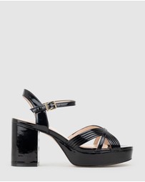 Edward Meller - RAYNE80 Strappy Crossover Platform Sandal