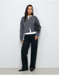 AERE - Sadie Merino Wool Cardigan