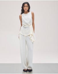 Minima Esenciales - Edith Cupro Longline Top