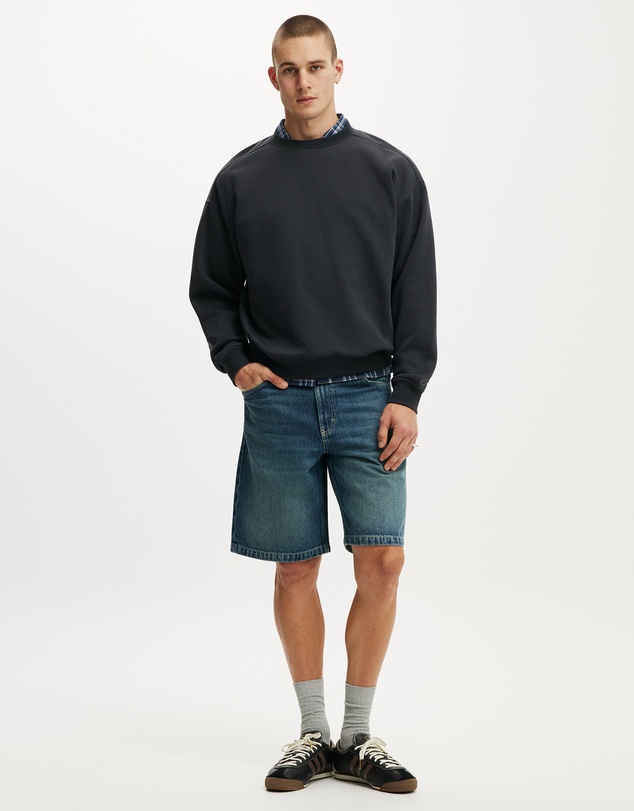 Cotton On - Box Fit Crew Sweater