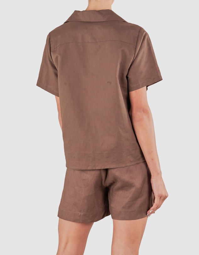 Amelius - Cancun Linen Bowling Shirt