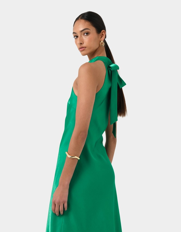 Forcast - Leana Bias Midi Dress