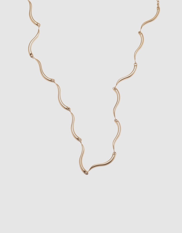 Skagen - Agnethe Gold Tone Necklace