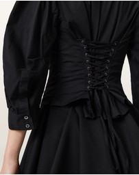 AllSaints - Maud Lace Up Shirt