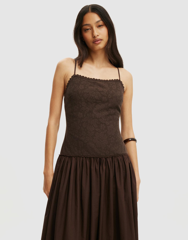 Cotton On - Eloise Crochet Maxi Dress