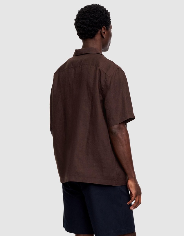 ARKET - Beckhamn Linen Resort SS Shirt