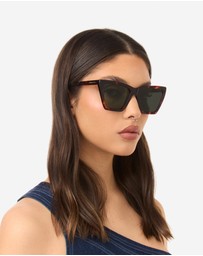 Hawkers Co - HAWKERS - Polarized Carey Alligator FLUSH Sunglasses for Men and Women UV400