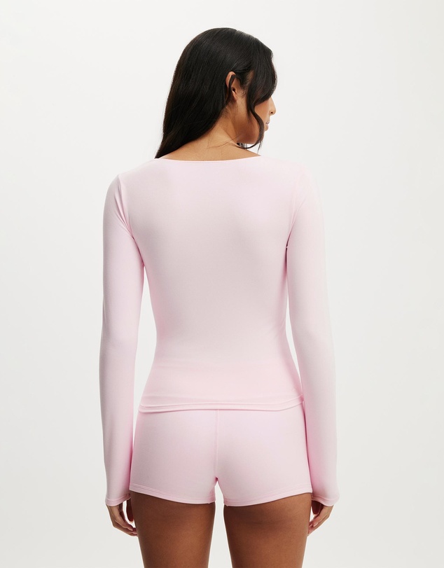 Cotton On Body Active - Ultra Soft Scoop Neck Long Sleeve