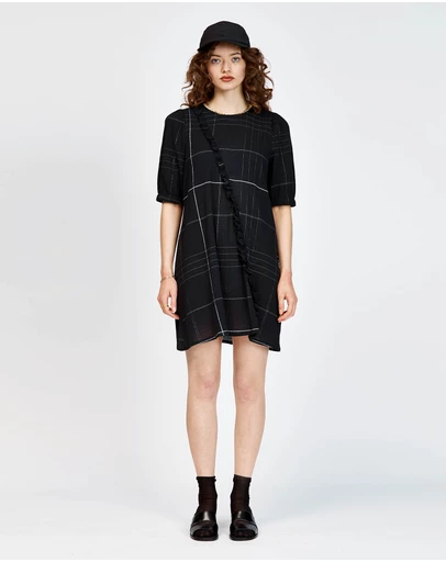 bul - Manta Mini Dress Black Check