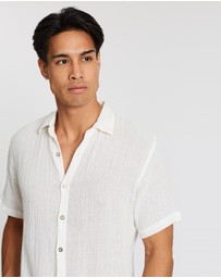 Merlino Street - Linen Rami Button-Up Shirt