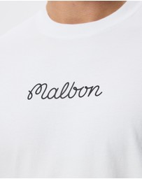 Malbon - Icons Bermuda Script Tee - ICONIC EXCLUSIVE