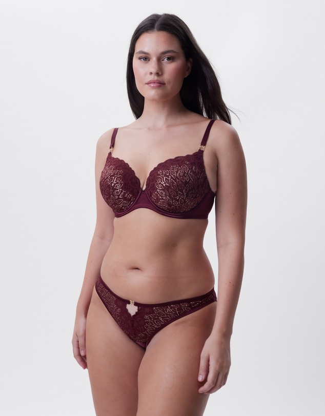 Bras N Things - Edelweis Lightly Lined Bra - Berry