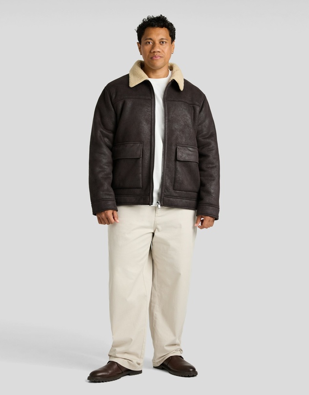 Johnny Bigg - Bomber Sherpa Jacket