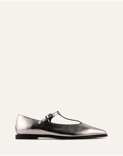 GUNMETAL LEATHER