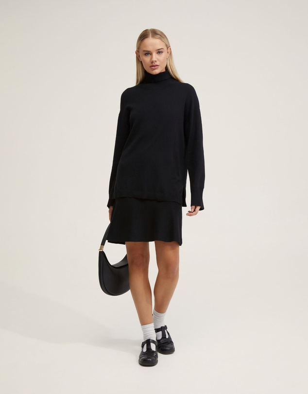 Oxford - Totti Oversize Turtle Neck Knit