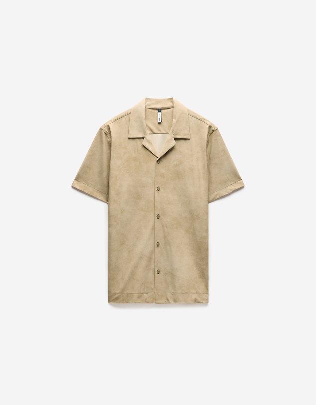 Calibre - Performance Cuban Collar Shirt Putty