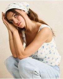 Rhythm - Dahlia Head Scarf