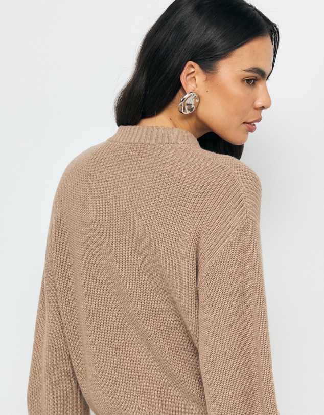 AERE - Tola Cotton Cashmere Cardigan
