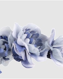 Max Alexander - Blue Flowers Fascinator