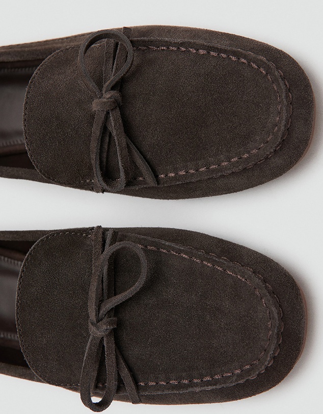 M.N.G - Suede Moccasin