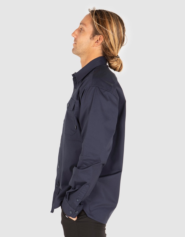 UNIT Workwear - UNIT Mens Long Sleeve Task Work Drill Shirt