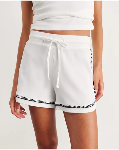 Jag - Celina Blanket Stitch Short