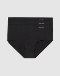 Calvin Klein - 3-Pack Invisibles Micro Hipster Briefs