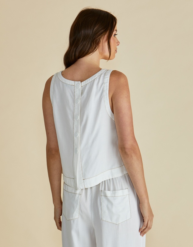 Betty Basics - Copacabana Shell Top