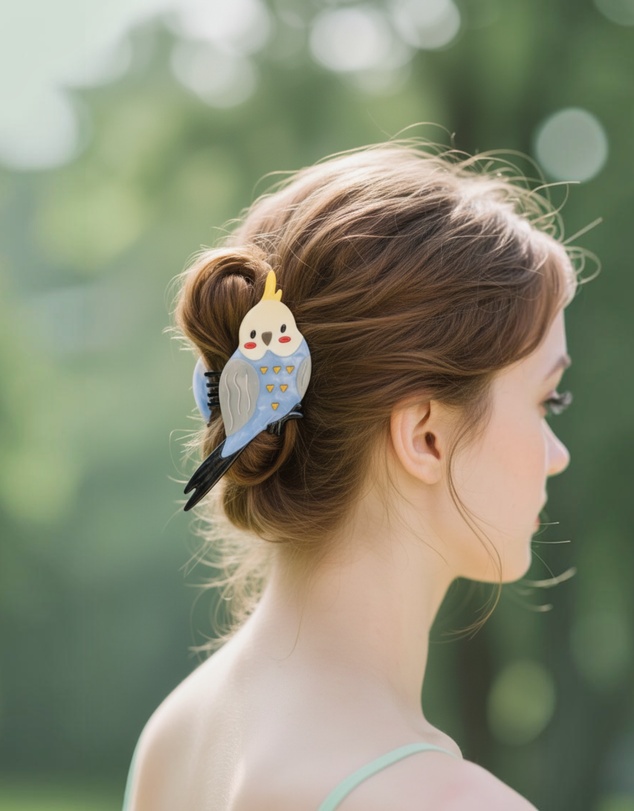 Mossée - Katlia Bird Hair Claw Clip